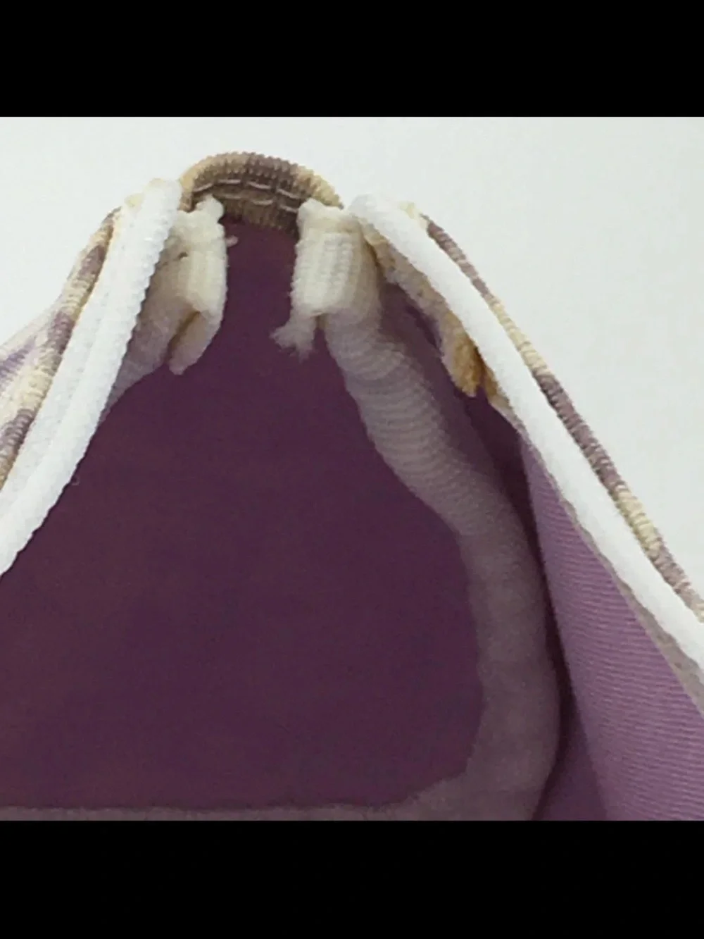 Dior Lilac Monogram Canvas Zip Cosmetic Pouch